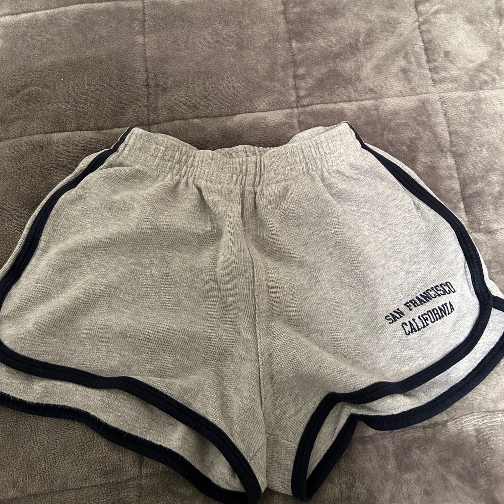LA and SF brandy melville grey shorts